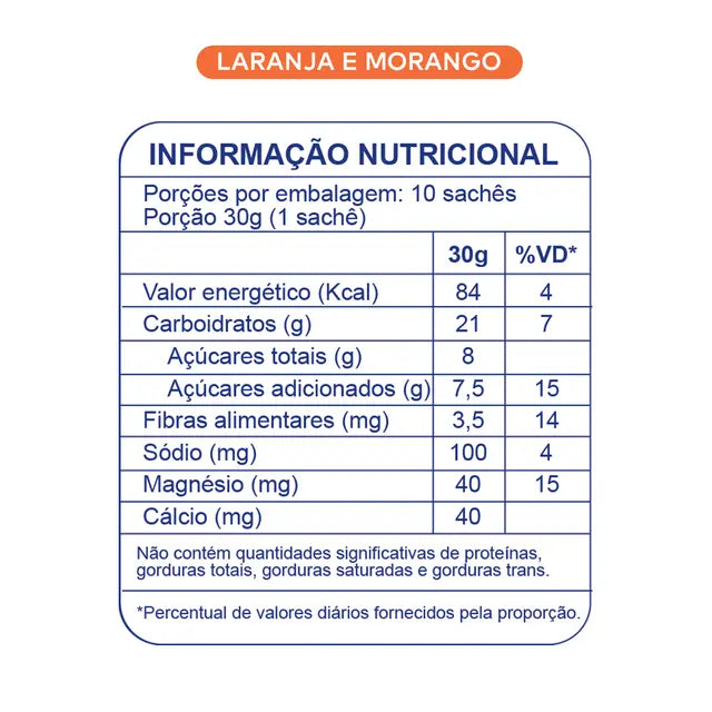BT Nitrato Gel Dobro Laranja e Morango 30g