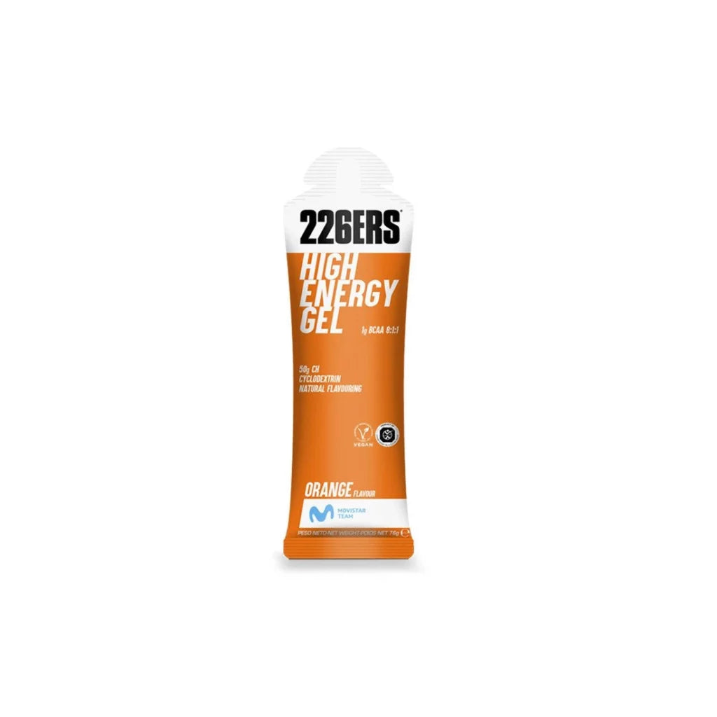 226ERS GEL HIGH ENERGY 76g - Laranja BCAA