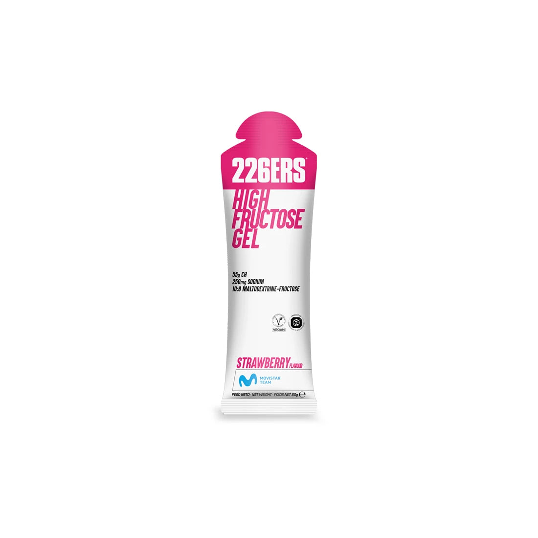 226ERS GEL HIGH FRUTOSE 80g - Morango