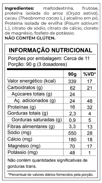 Pós-treino 4:1 em Pó com Cacau - 1 Kg