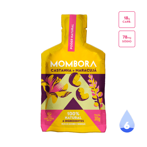 Gel Mombora - Castanha e Maracujá
