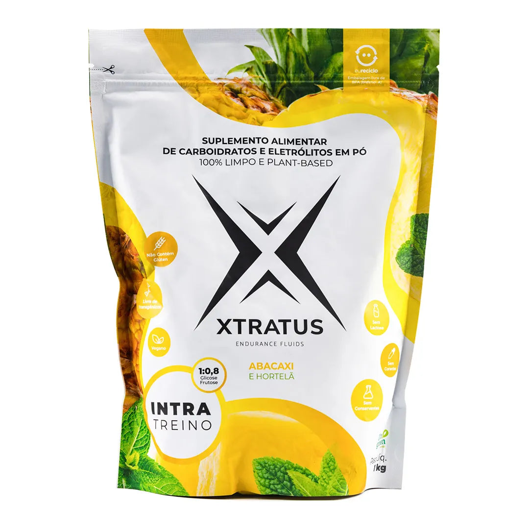 Intratreino Xtratus em Pó Abacaxi e Hortelã - 1 Kg